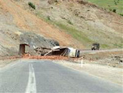 Hainlerden mayın tuzağı