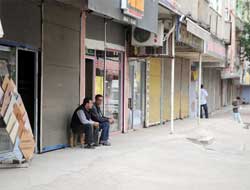 Esnaf bu gün kepenk  indirdi!