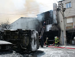 Silah deposunda büyük patlama!