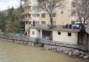 Torul baraj gölünde bulundu!