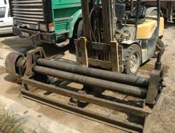 Önce Forkilit sonra Pres makinesi