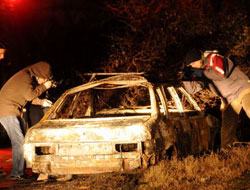 29 araç kundaklandı!