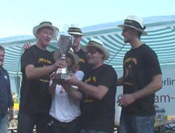 Trabzonlu Berlin'de yarıştı!