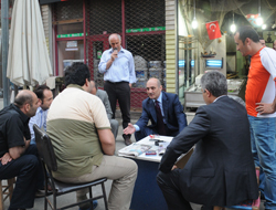 Erdoğan Bayraktar Hızırbey'de