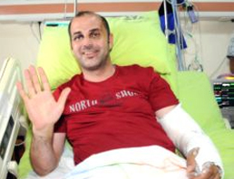 Yaralı korumadan iyi haber