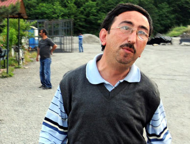 Görme engelli gece bekçisi!