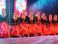 Olimpiyat çocukları belediyede