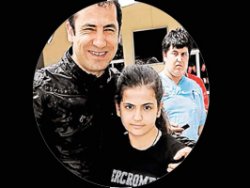 Ferhat Göçer'in kızı kaza geçirdi