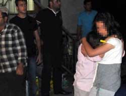 Çocuklarının önünde vahşet!