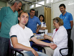 Adrian ve Halil kontrolden geçti