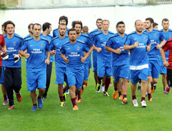 Trabzonspor'un sabah idmanı