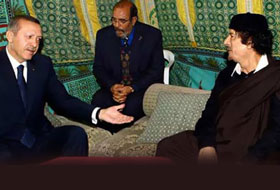 Türkiye'den Kaddafi'ye şok karar!