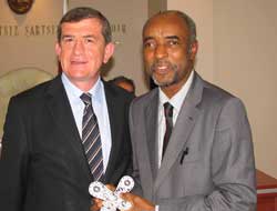 Trabzon'a Nijeryalı misafir geldi