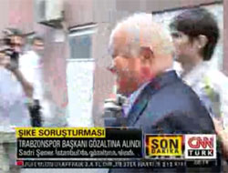 Sadri Şener Adliyeye sevk edildi