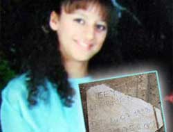 Trabzon'da öleceği tarihi taşa yazdı