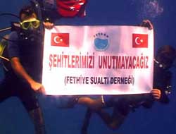 Şehitlerimiz için bakın ne yaptılar?