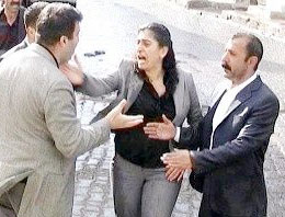 Polise tokat attı, neye sığındı?