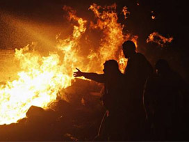 Polis itfaiyeye isyan etti!