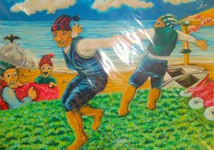 Hollandalılardan kolbastılı sevinç