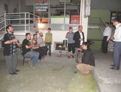 Trabzonlu imamdan çay teklifi