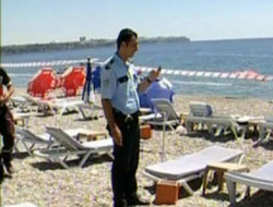 Antalya'da plajda patlama!