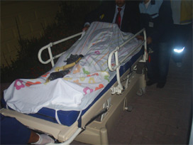 Ölü çocuklarının cesetini aldılar