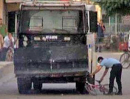 Yaralı polis faciayı önledi