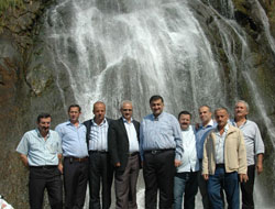 Rize'deki şelaleye 500 bin TL!