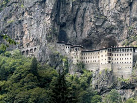 Sümela Manastırı bayram etti!