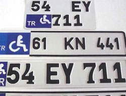 Engelli plakalarında değişim!