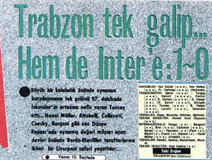 TS ile Inter'in 14 Eylül randevusu!