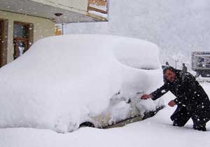 Of'ta kar etkisini gösterdi