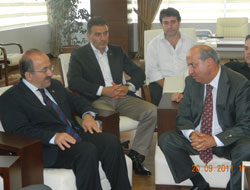 ASKF Belediye makamında