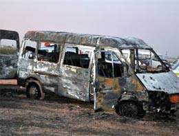 Küçük kızlar yanarak öldü