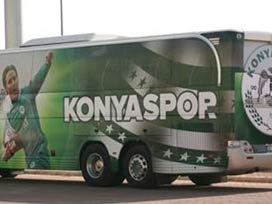 Konya'nın otobüsüne el kondu!