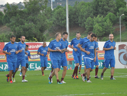 Trabzonspor çalışmaya devam!
