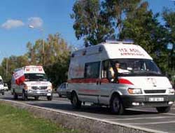 Ambulans şoförü radara girince...