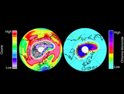 Ozon tabakasındaki delik büyüyor!