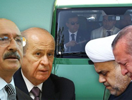 Cenazede gözler o iki ismi aradı