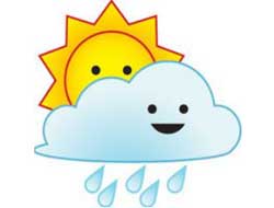 Trabzon'u bulutlar sardı