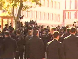 Başbakanlık önünde protesto