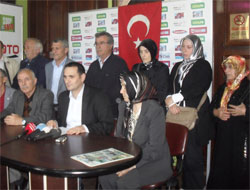 Trabzon'da şehit yakınları toplandı