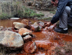 Zigana Dağındaki suya büyük ilgi
