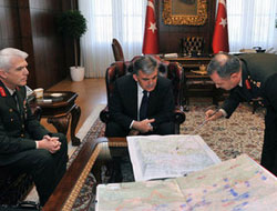 Cumhurbaşkanına saldırı brifingi