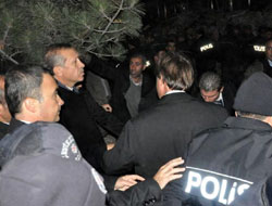 Erdoğan da depreme yakalandı