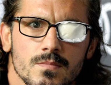 Yıldız futbolcu Gattuso kör oldu