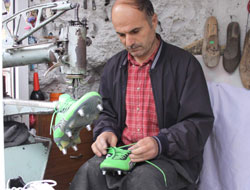 Burak'ın kramponları bu ustadan!