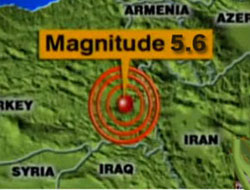 Van'ın 5.6'sı İran'ı bile salladı!