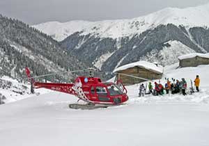 Rize'de kayak merkezi çalışması