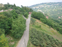 Trabzon'da yol yapımları sürüyor